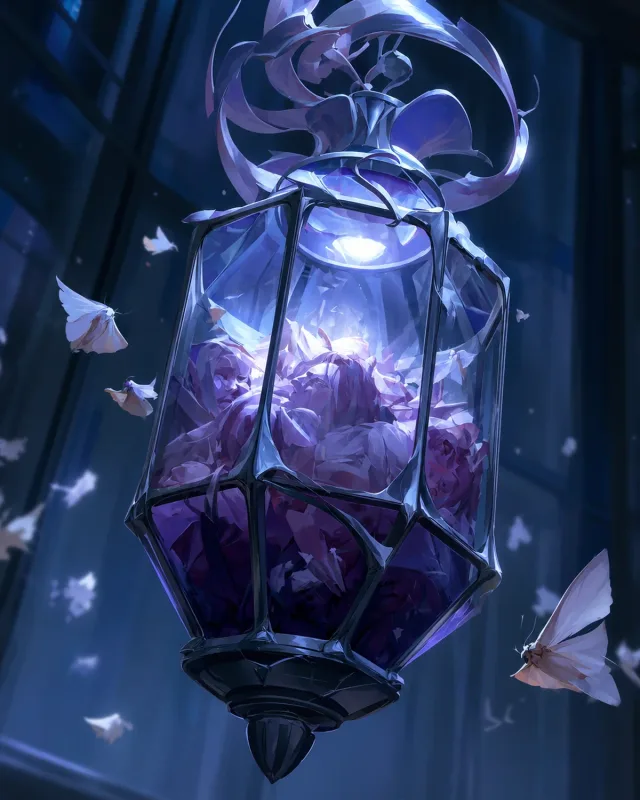 Lampe des noms éteints